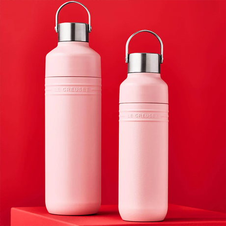 Le Creuset On The Go Bottle 500ml - Shell Pink