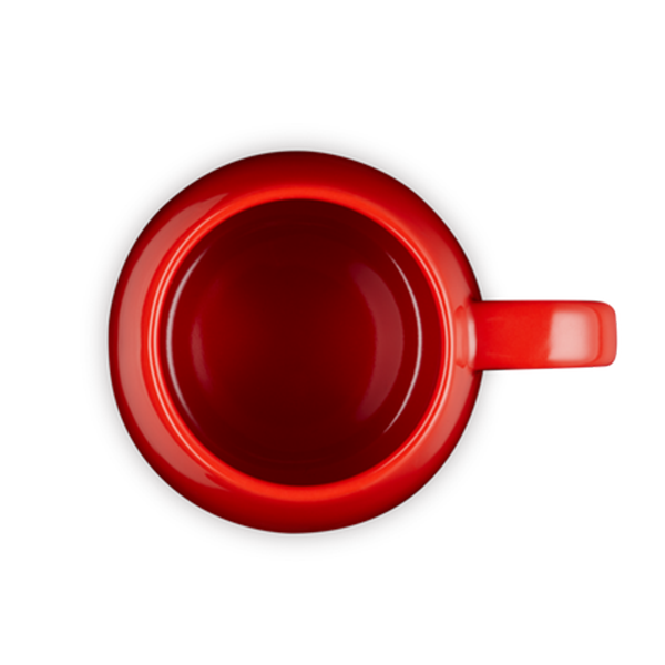Le Creuset Stoneware Coupe Mug 320ml - Cerise