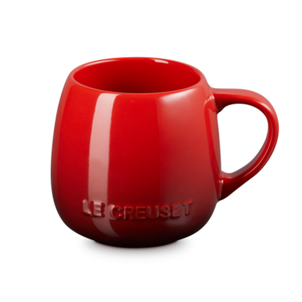 Le Creuset Stoneware Coupe Mug 320ml - Cerise