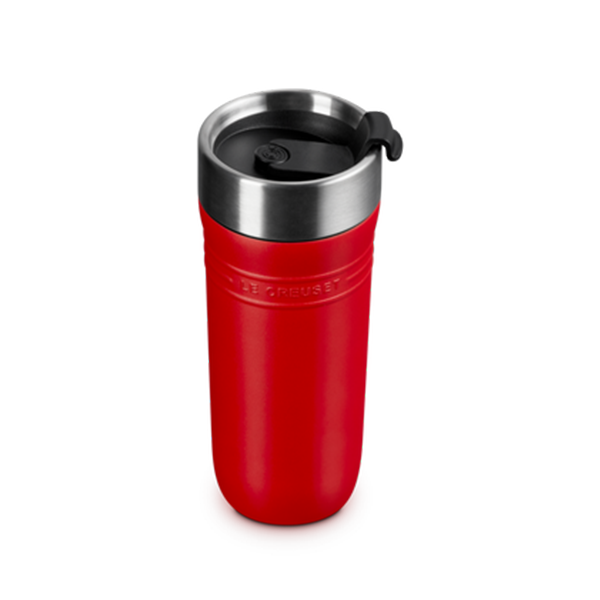 Le Creuset On The Go Travel Mug 350ml - Cerise