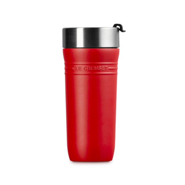 Le Creuset On The Go Travel Mug 350ml - Cerise