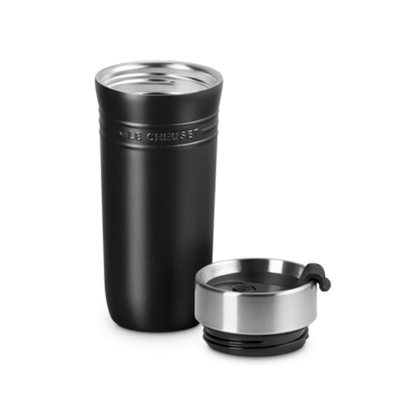 Le Creuset On The Go Travel Mug 350ml - Satin Black