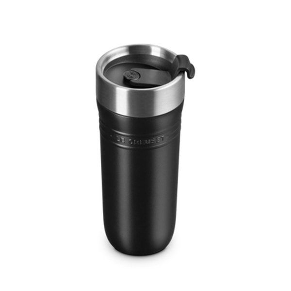 Le Creuset On The Go Travel Mug 350ml - Satin Black