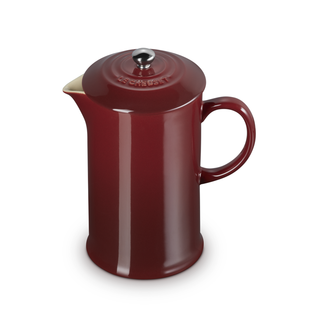 Le Creuset Stoneware Cafetiere 1L - Garnet
