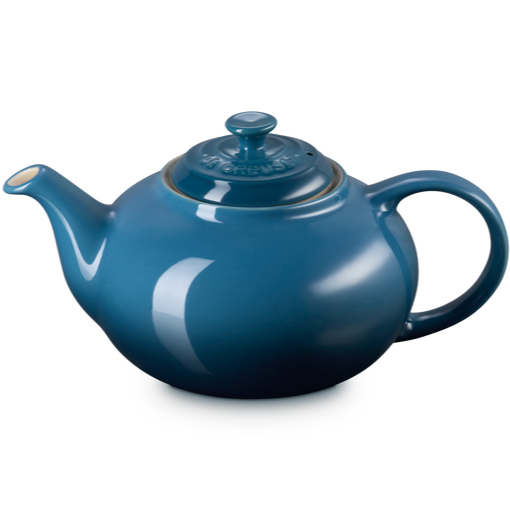 Le Creuset Stoneware Classic Teapot 1.3L - Deep Teal