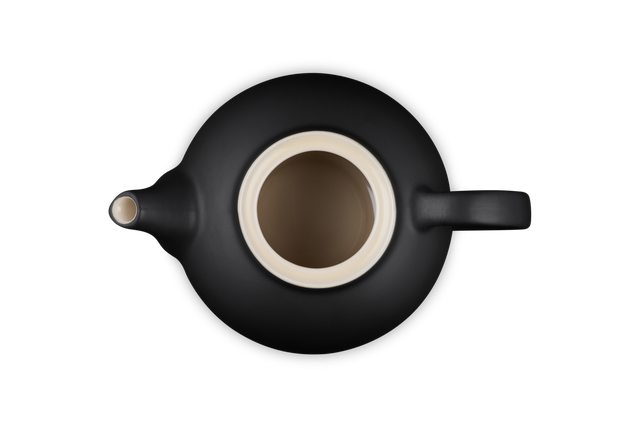 Le Creuset Stoneware Classic Teapot 1.3L - Satin Black