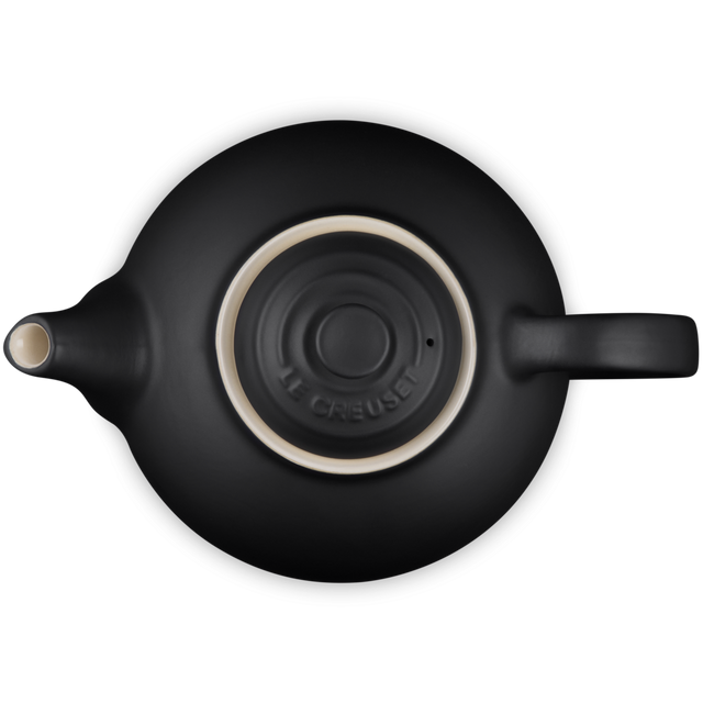 Le Creuset Stoneware Classic Teapot 1.3L - Satin Black