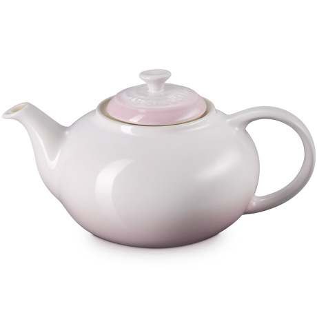 Le Creuset Stoneware Classic Teapot 1.3L - Shell Pink