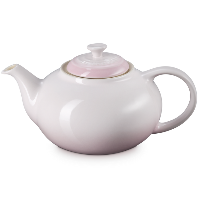 Le Creuset Stoneware Classic Teapot 1.3L - Shell Pink