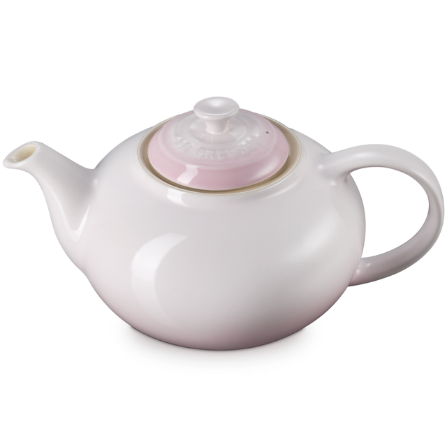 Le Creuset Stoneware Classic Teapot 1.3L - Shell Pink