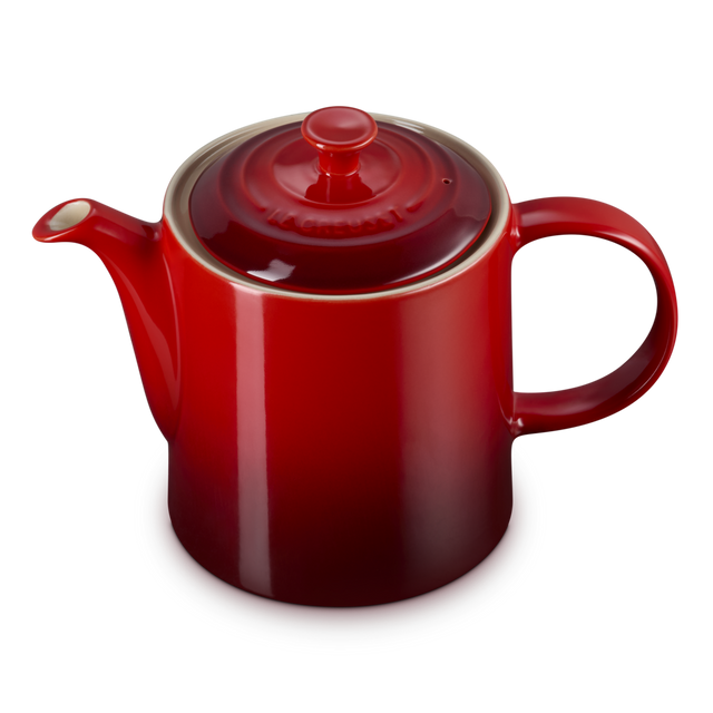 Le Creuset Stoneware Grand Teapot 1.3L - Cerise