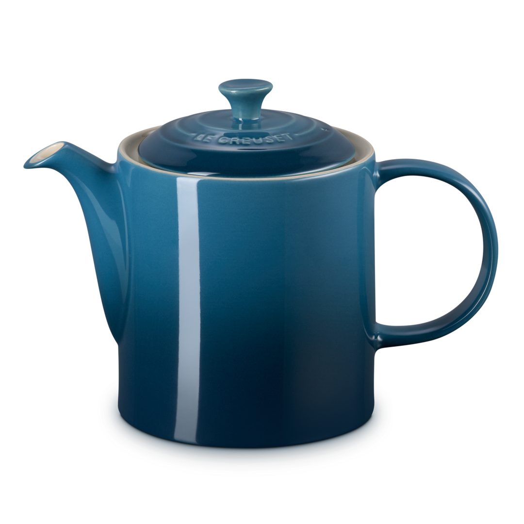 Le Creuset Stoneware Grand Teapot 1.3L - Deep Teal