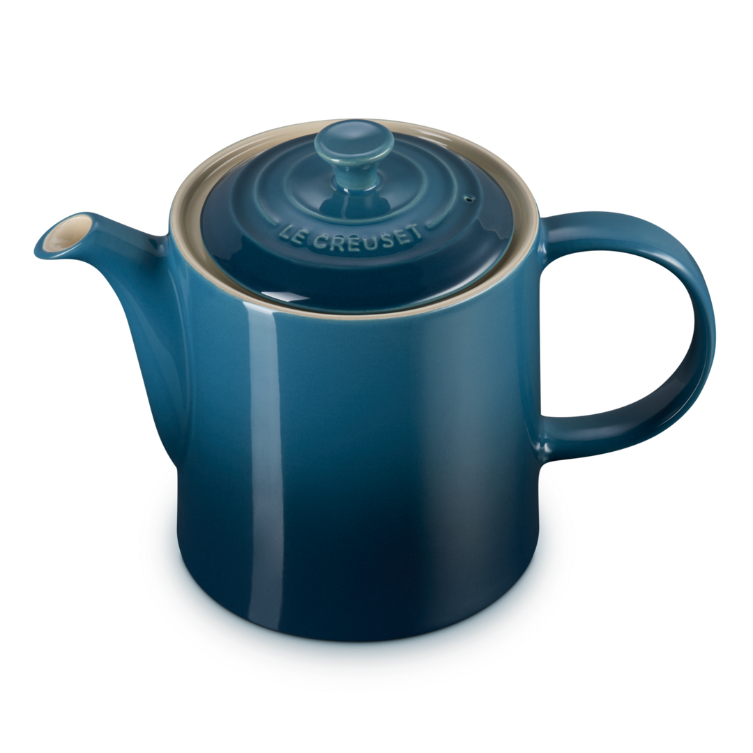 Le Creuset Stoneware Grand Teapot 1.3L - Deep Teal