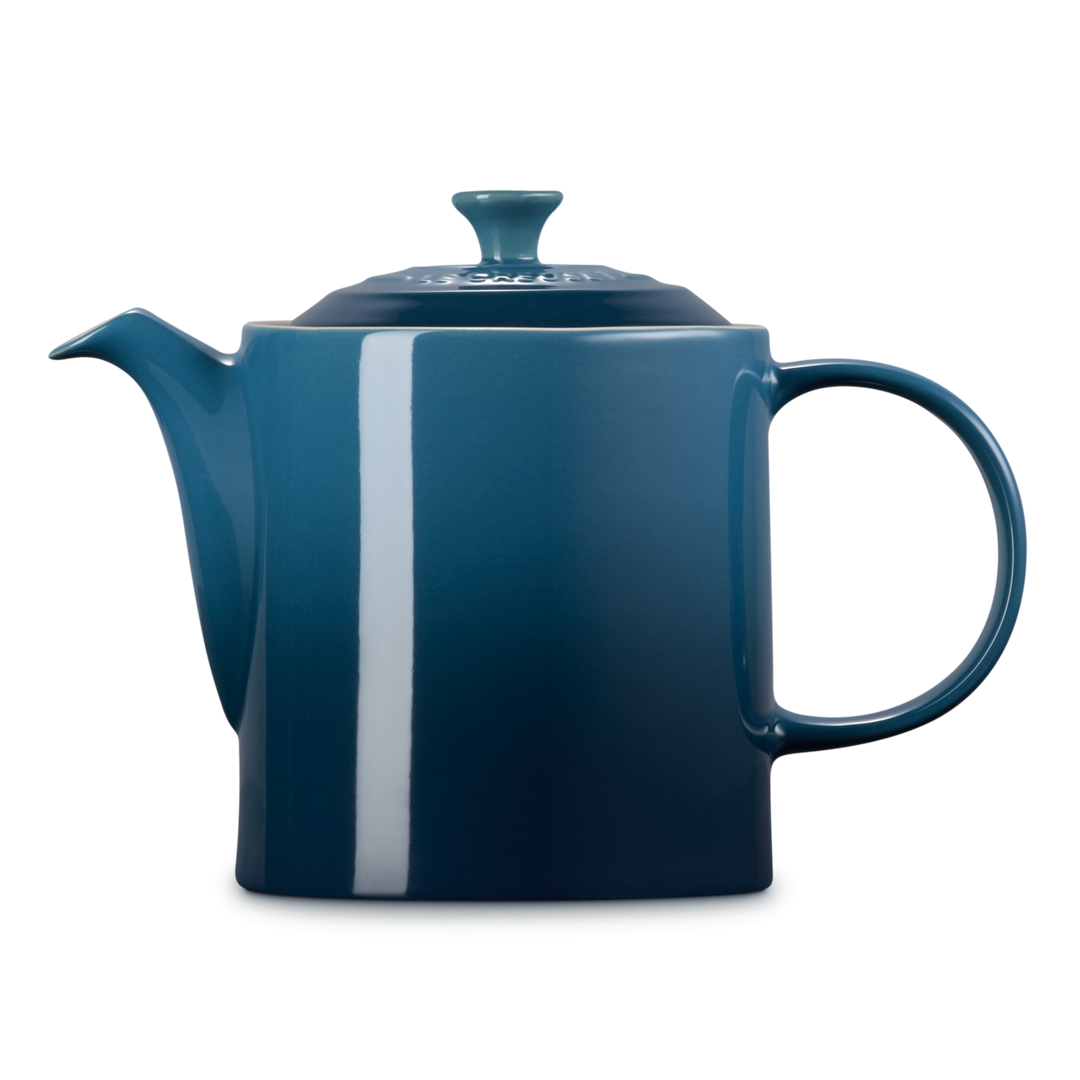 Le Creuset Stoneware Grand Teapot 1.3L - Deep Teal