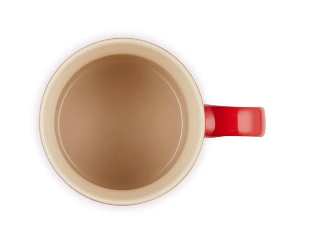 Le Creuset Stoneware Holly 350ml Mug - Cerise