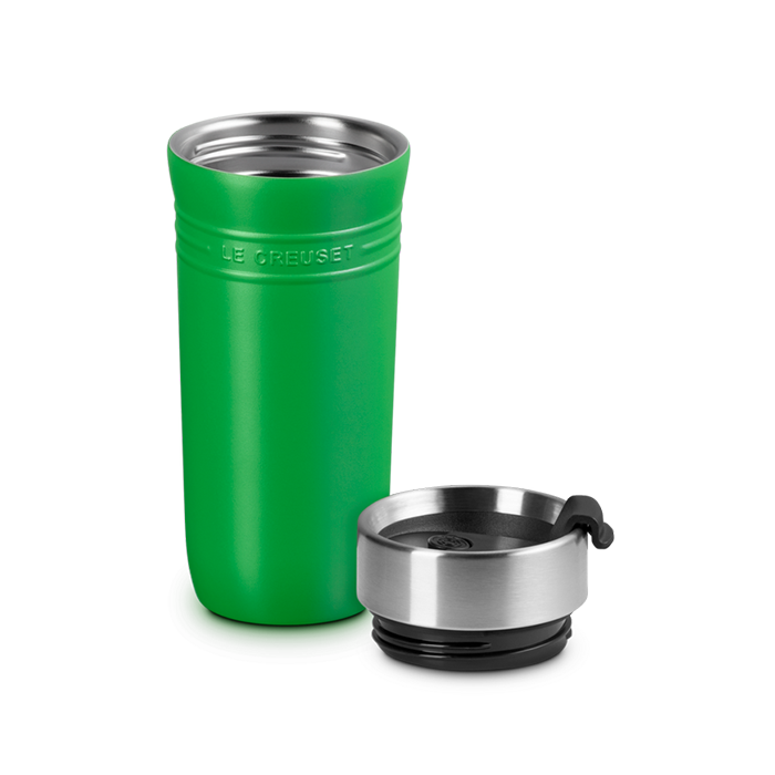 Le Creuset On The Go Travel Mug 350ml - Bamboo