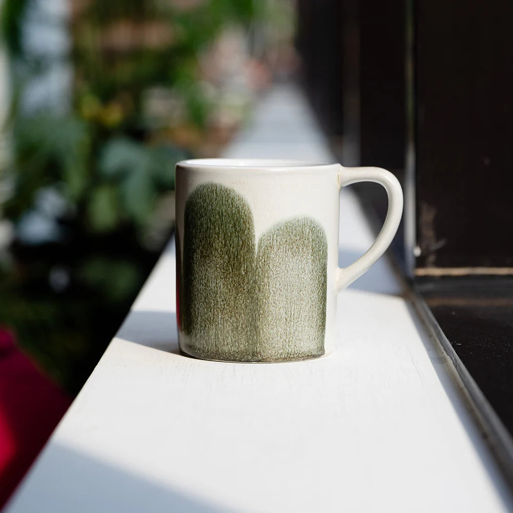 Loveramics Bond Coffee Handpainted Mug 300ml - Green