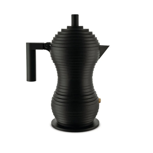 Alessi Pulcina 6 Cup Black, Redber Coffee Roastery