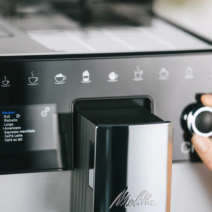 Melitta Latte Select Bean to Cup Coffee Machine - Silver