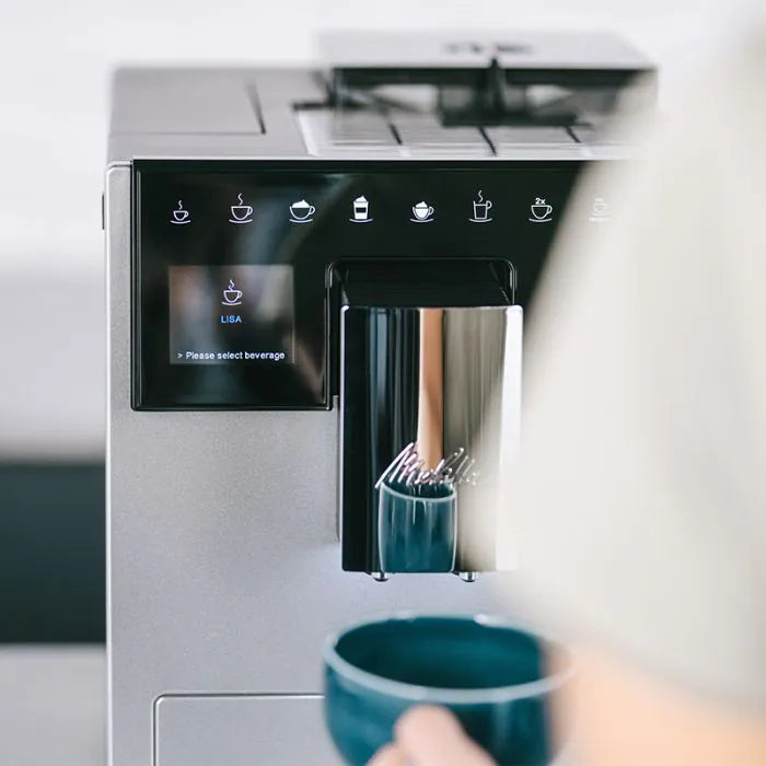 Melitta Latte Select Bean to Cup Coffee Machine - Silver