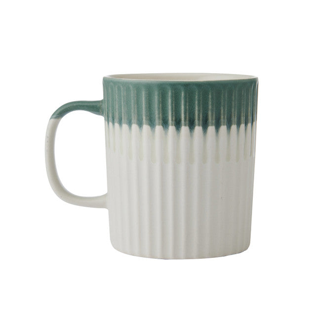 Mikasa Green Textured Mug, 410ml