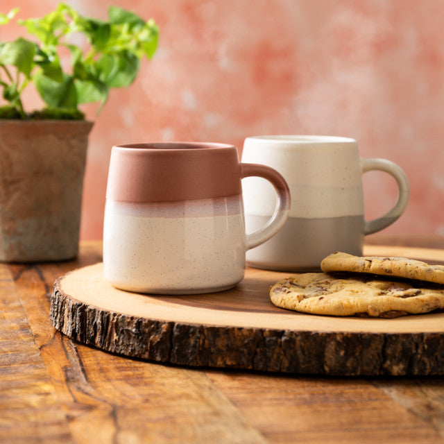 Mikasa Grey Reactive Glaze Mug, 400ml