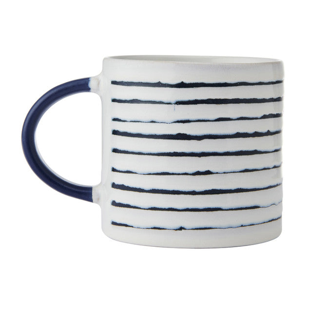 Mikasa Stripe Print Mug, 390ml