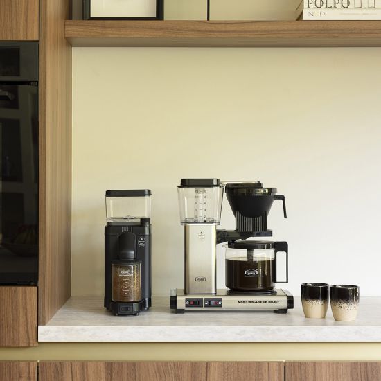 Moccamaster KBG Select Filter Coffee Machine - Brushed