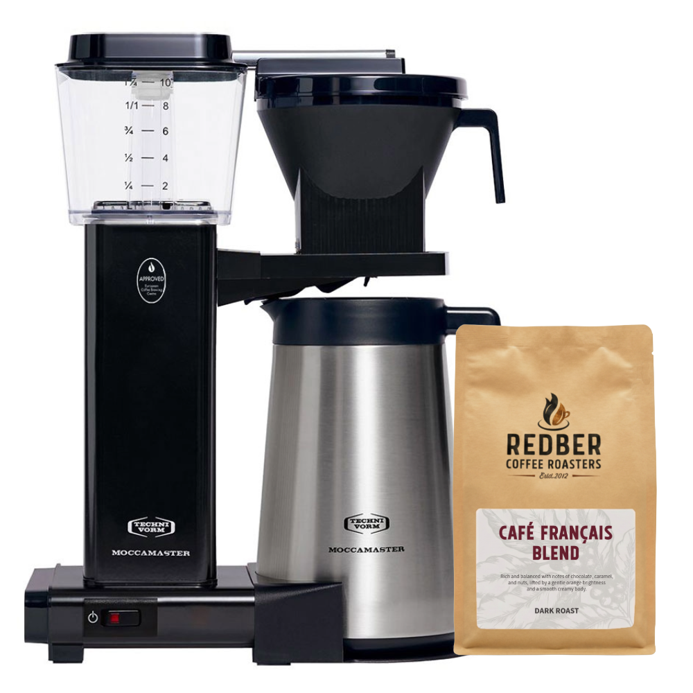 Moccamaster KBGT 741 Filter Coffee Machine - Black