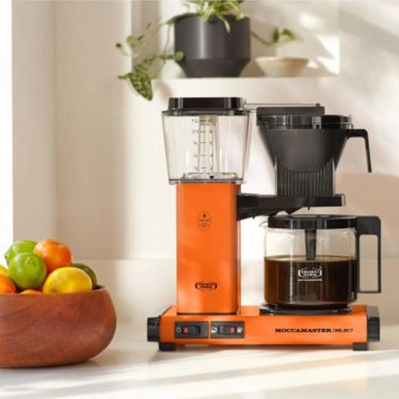 Moccamaster KBG Select Filter Coffee Machine - Orange