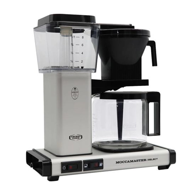 Moccamaster KBG Select Filter Coffee Machine - Matt Silver