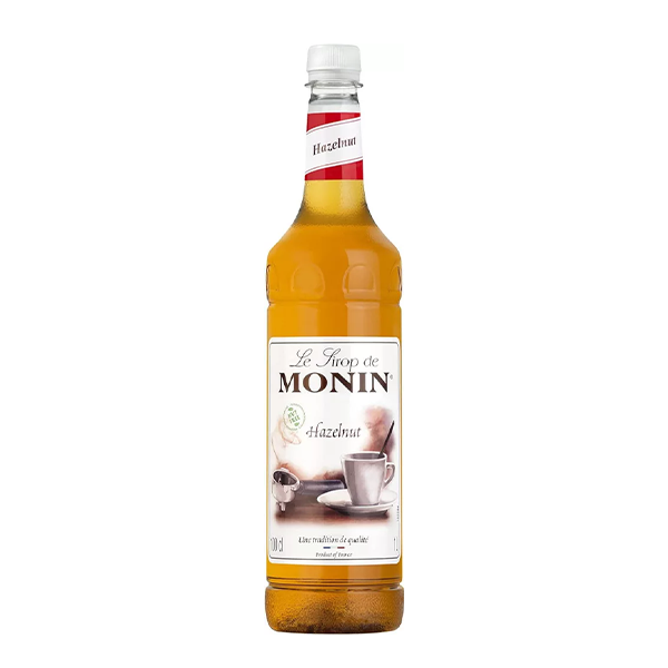 Monin Syrup 1L - Nut Free Hazelnut