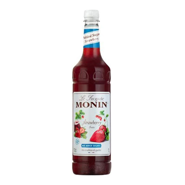 Monin Syrup 1L - Sugar Free Strawberry