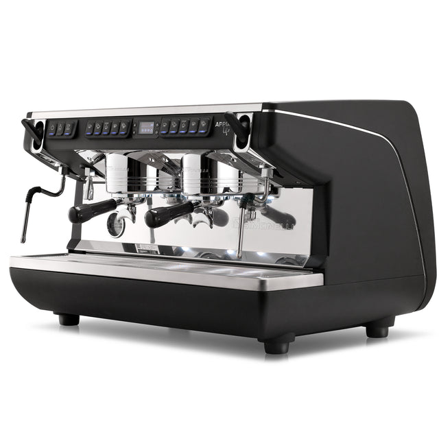Best Espresso machine with dual group heads on a white background