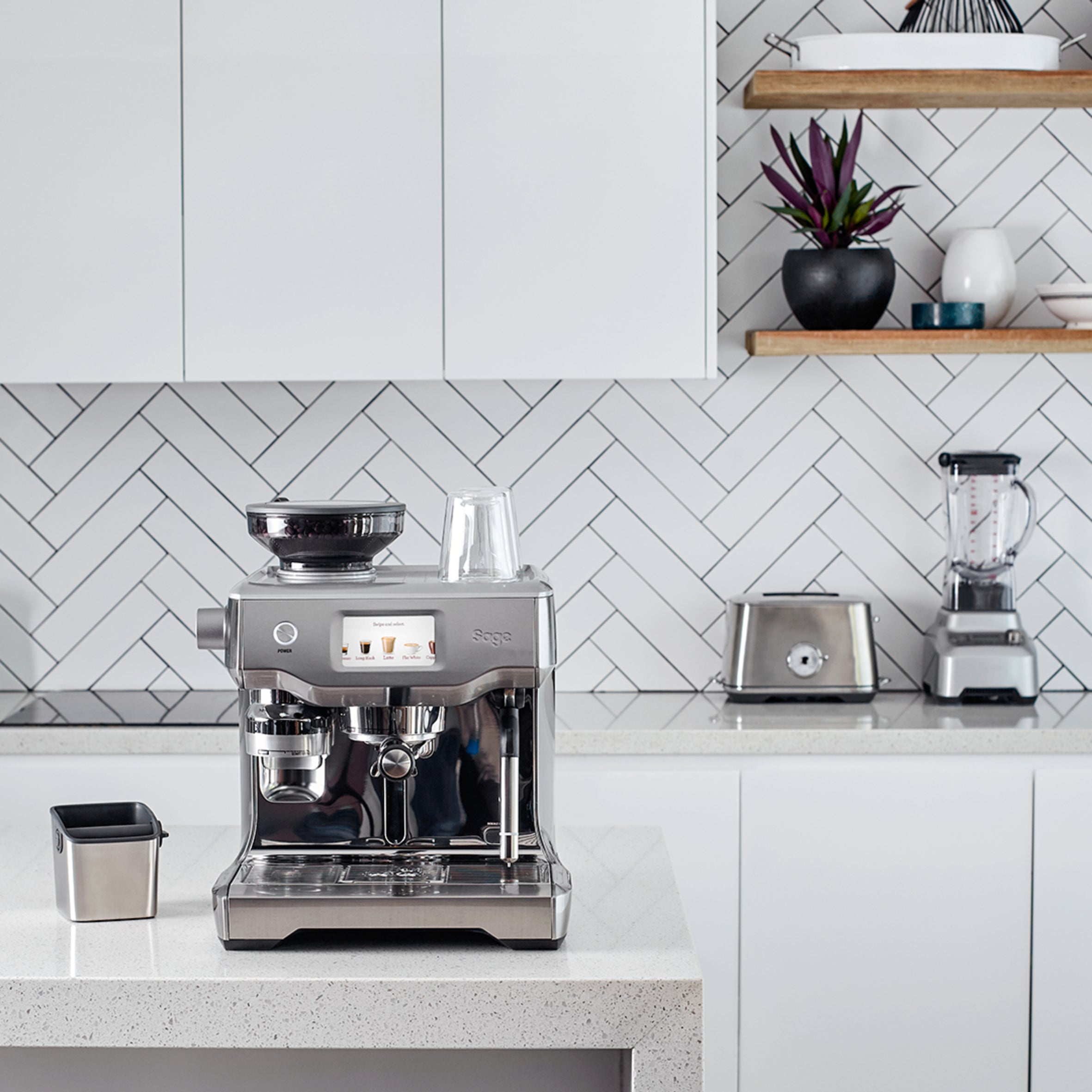 Sage The Oracle™ Touch Bean to Cup Coffee Machine - Stainless Steel