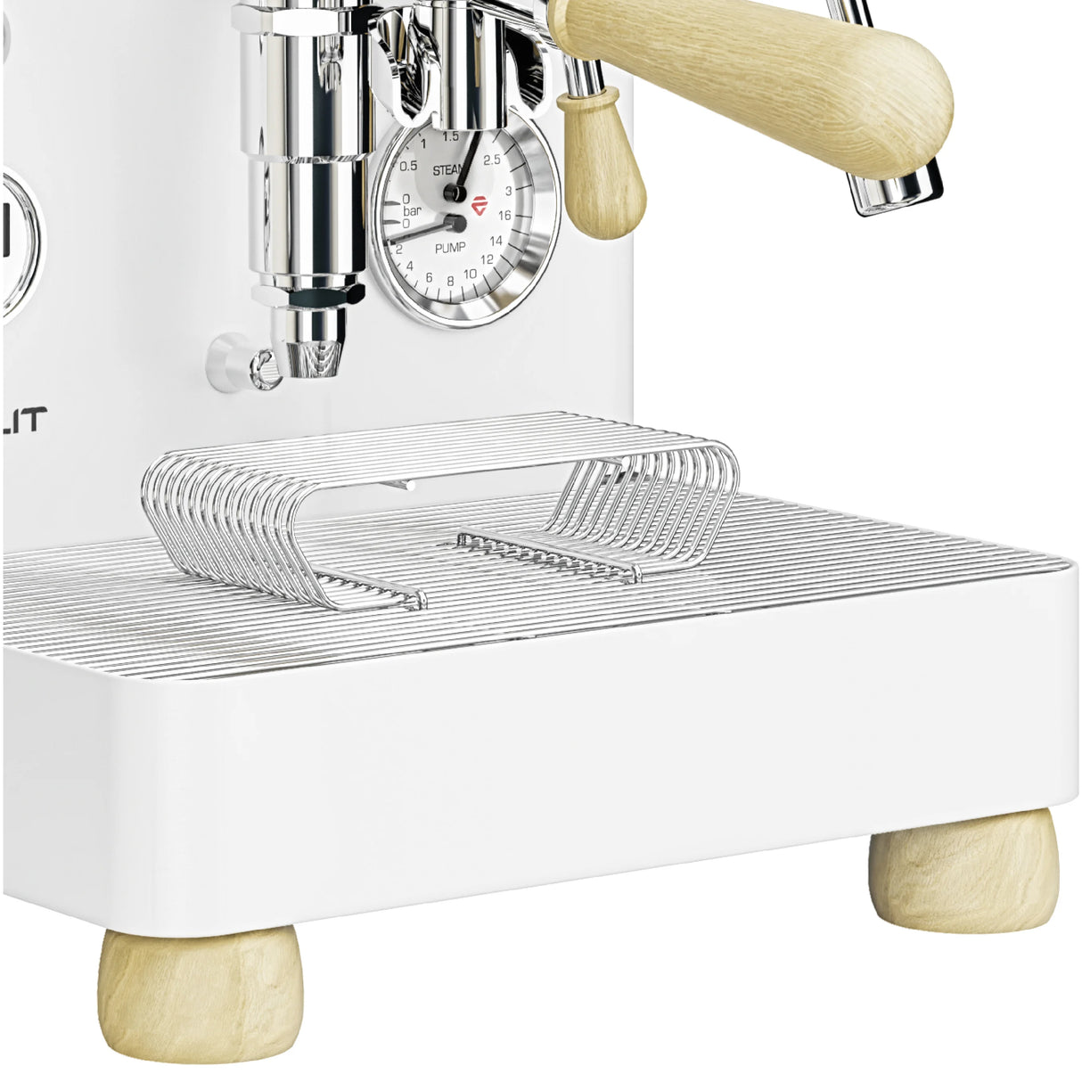 Lelit Bianca Dual Boiler Espresso Coffee Machine - White