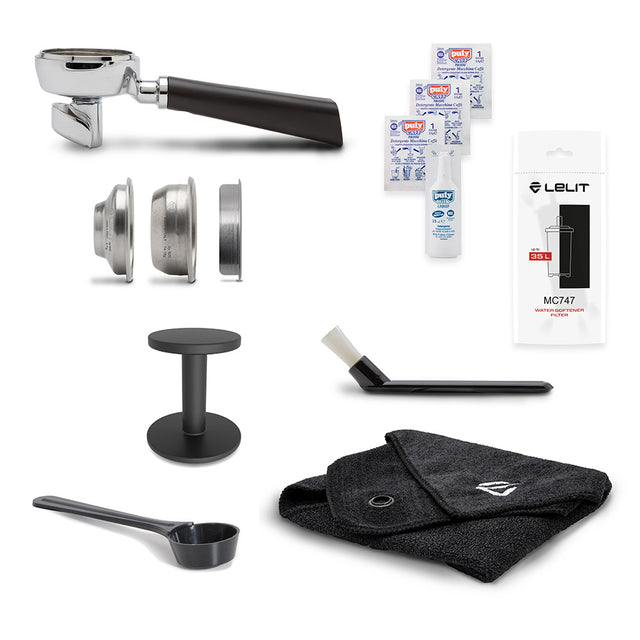 Lelit Elizabeth Dual Boiler Espresso Coffee Machine - Brushed Stainless Steel