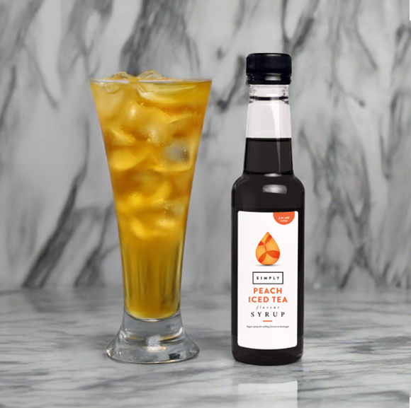 IBC, Simply Iced Tea Syrup 250ml - Peach, Redber Coffee