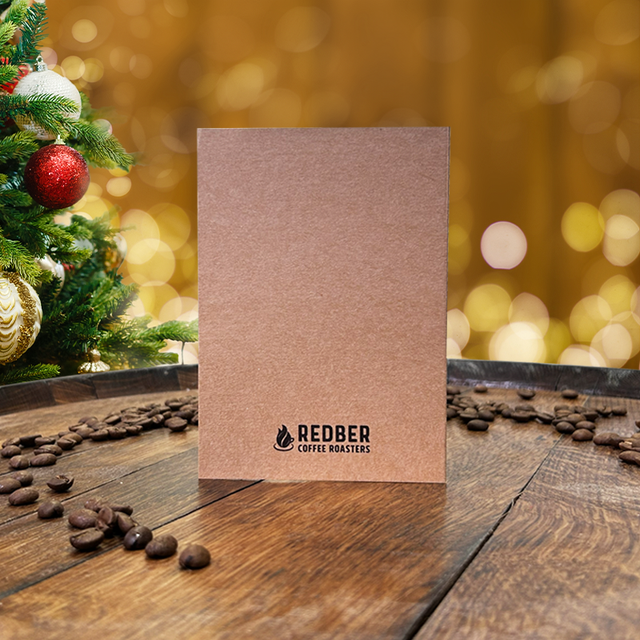 Coffee Tree Christmas Card