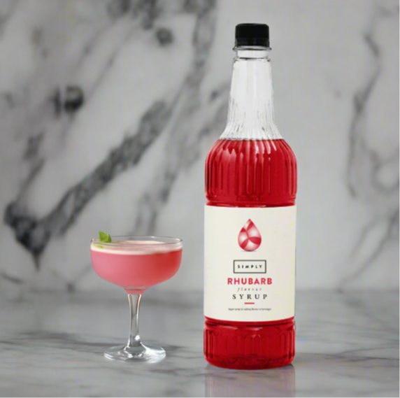 IBC, Simply Coffee Syrup 1L - Rhubarb, Redber Coffee