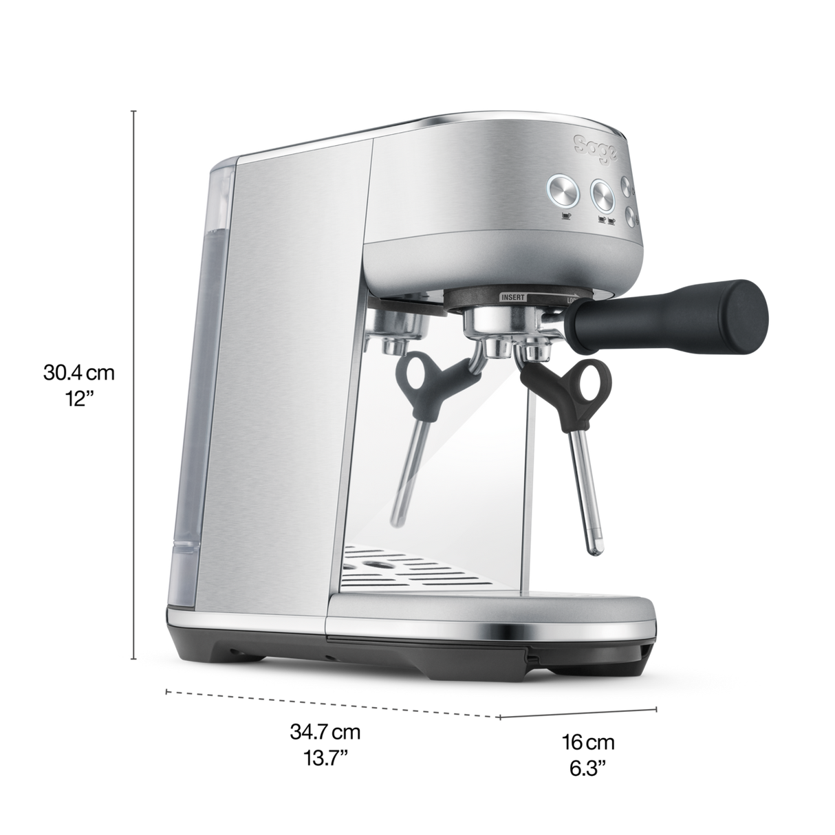 Sage the Bambino Espresso Coffee Machine - Stainless Steel