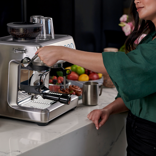 Sage The Barista Express Impress Coffee Machine - Stainless Steel