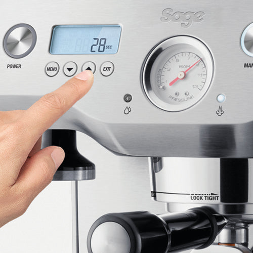 Sage the Dual Boiler Coffee Machine - Brushed Stainless Steel
