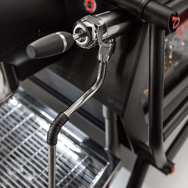 Sanremo Cafe Racer espresso machine – high-performance multi-boiler system with PID control, energy-saving features, and customisable design for professional coffee shops.