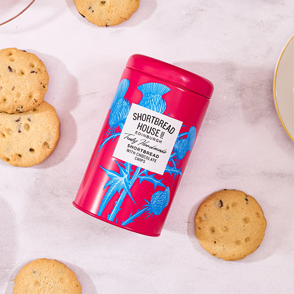 Shortbread House of Edinburgh - Handmade Shortbread Biscuits with Rich Dark Chocolate 140g