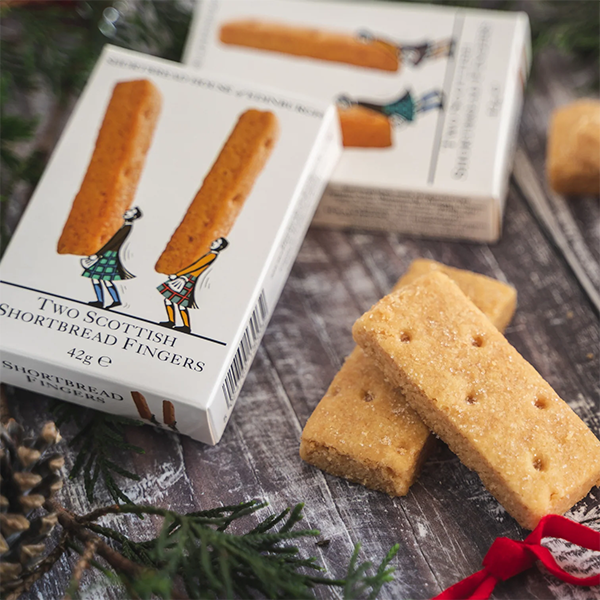 Shortbread House of Edinburgh Box of Two Scottish Original Shortbread Fingers 40g - Sporting Range