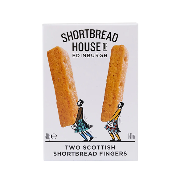 Shortbread House of Edinburgh Box of Two Scottish Original Shortbread Fingers 40g - Sporting Range