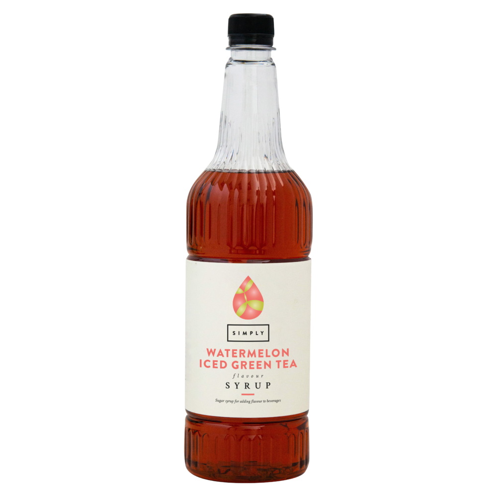 IBC, Simply Iced Tea Syrup 1l - Watermelon Green Tea, Redber Coffee