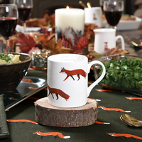Sophie Allport Foxes Mug Large - 425ml Gift Boxed