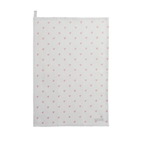 Sophie Allport Hearts Pink & Grey Tea Towel (Set of 2)